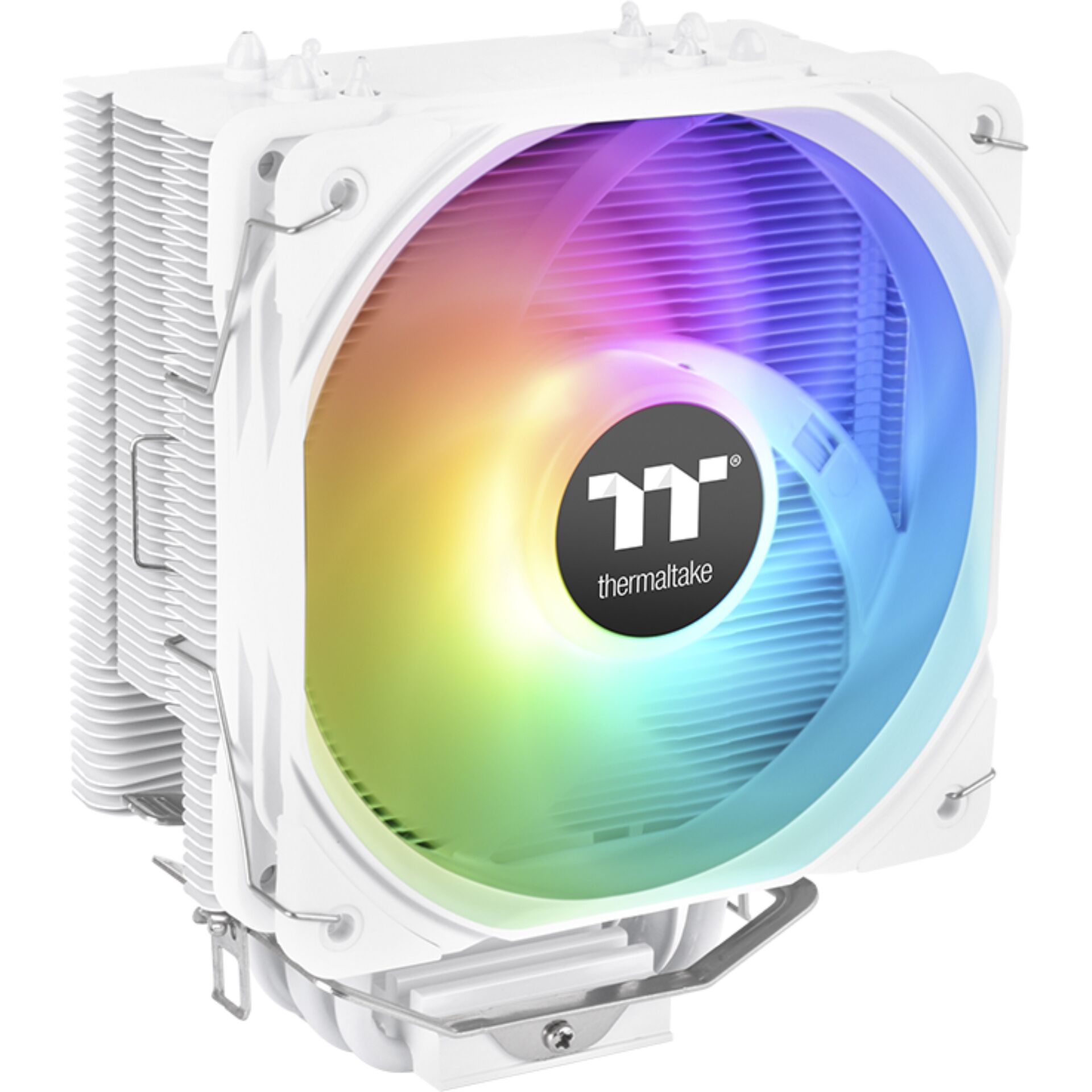 Thermaltake UX200 SE ARGB White CPU-Lüfter, 1x 120x120x25mm, 800-1800rpm, 106.56m³/h, 62.71 CFM, 25dB(A), 1.47mmH2O