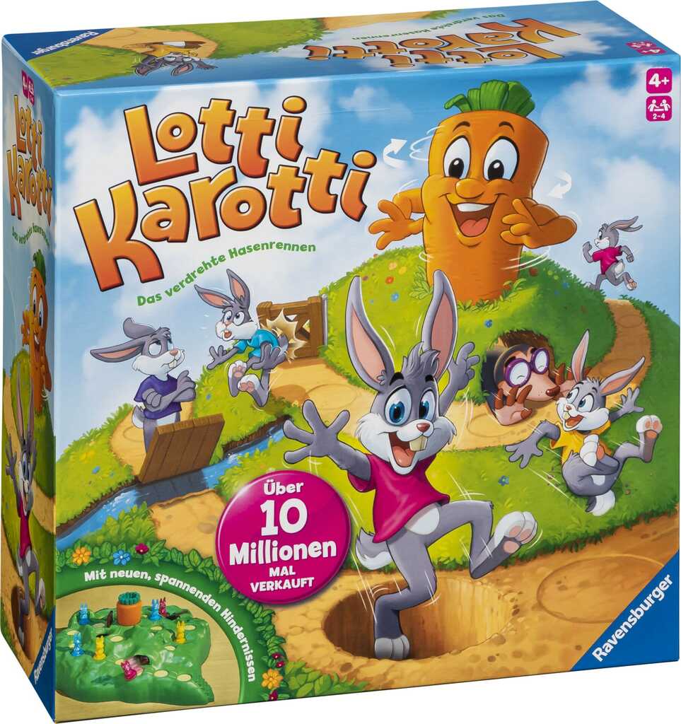 Ravensburger Lotti Karotti: Das verdrehte Hasenrennen