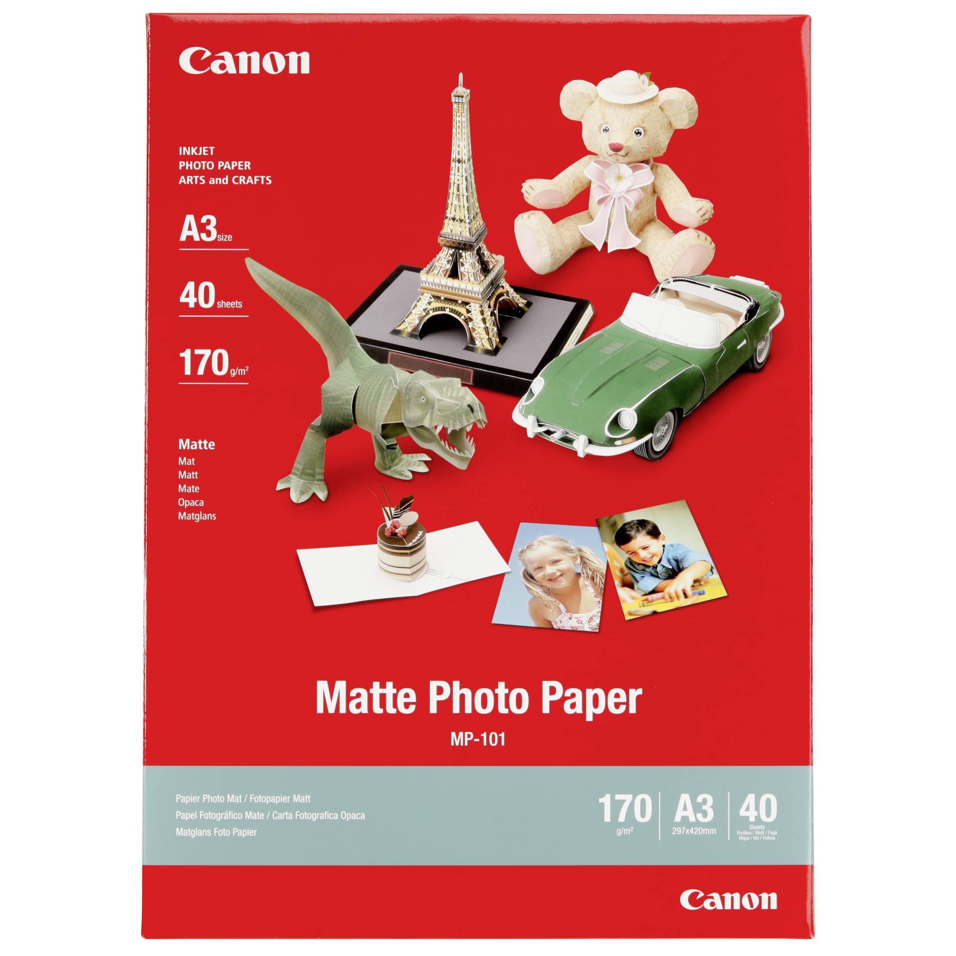 Canon MP-101 mattes Fotopapier A3 – 40 Blatt