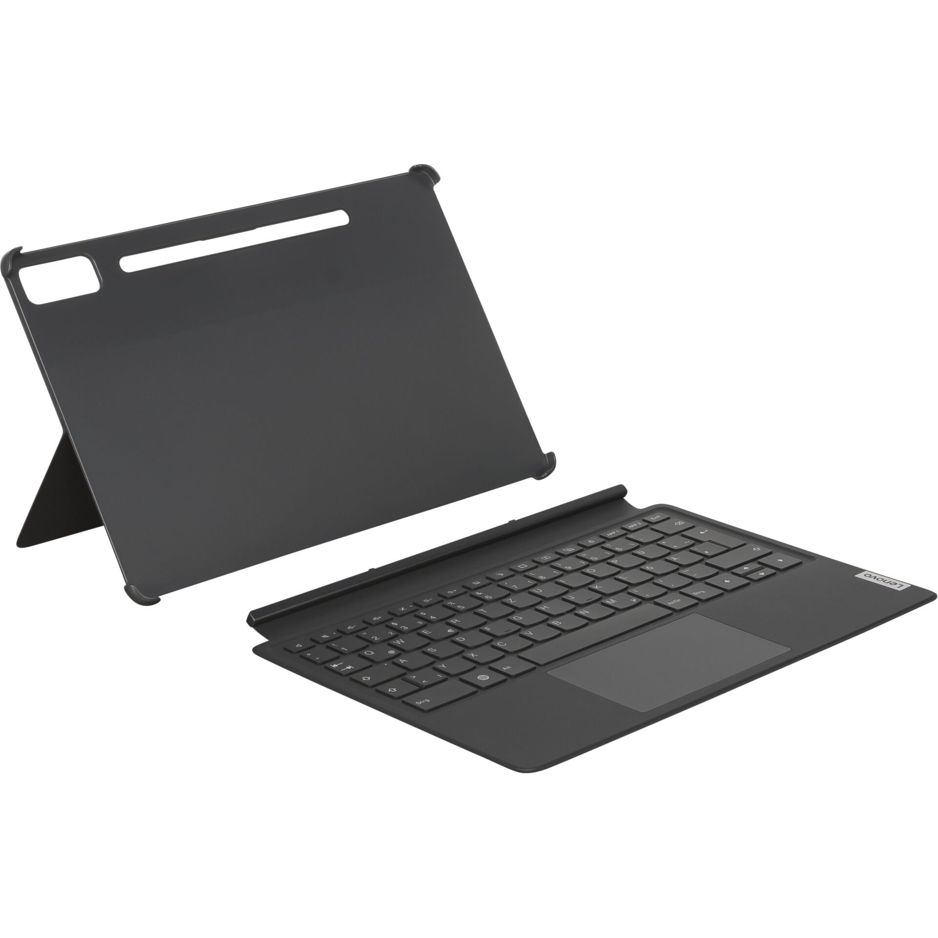 Lenovo Keyboard Pack für Lenovo Tab P12 grau, Layout: DE, Tastatur und Schutzhülle, Tastatur