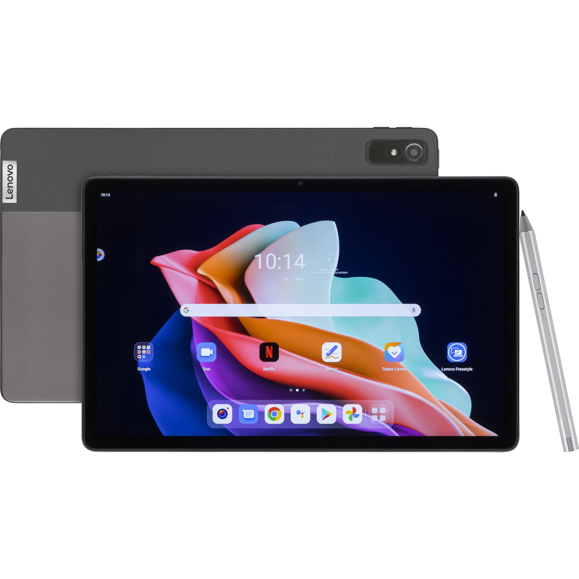 Lenovo Tab P11 Mediatek 128 GB 29,2 cm (11.5) 4 GB Wi-Fi 6E (802.11ax) Android 12 Grau