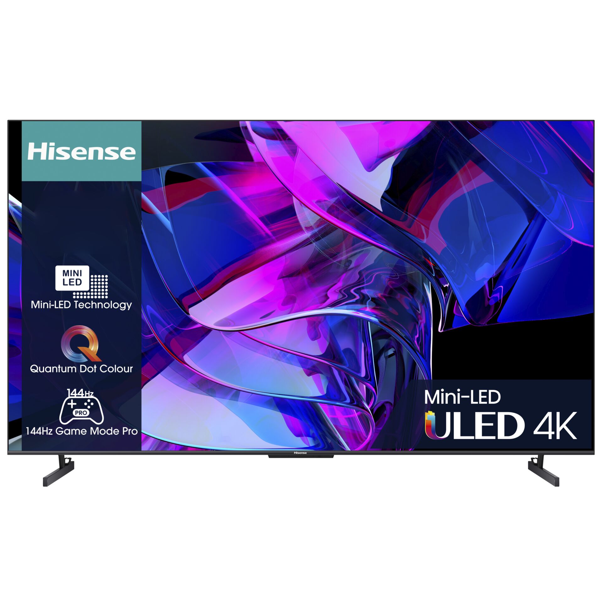 Hisense U7KQ 75U7KQ Fernseher 190,5 cm (75) 4K Ultra HD Smart-TV WLAN Anthrazit 1000 cd/m