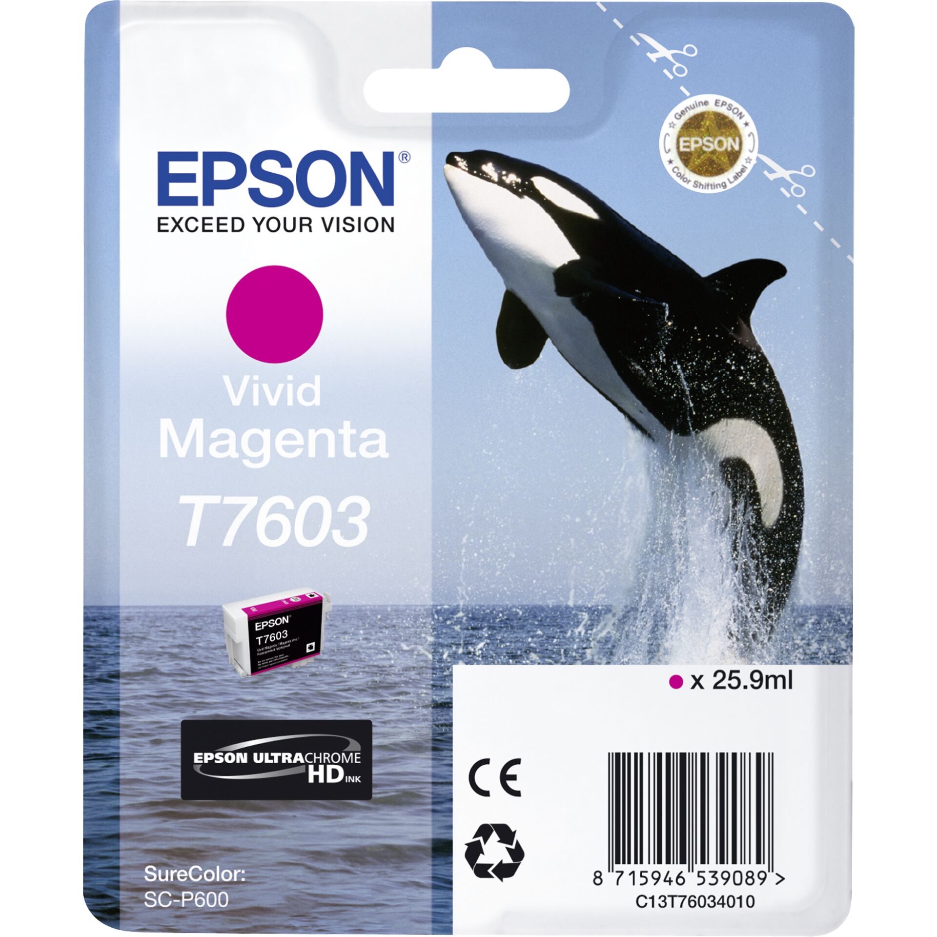 Epson T7603 Vivid Magenta