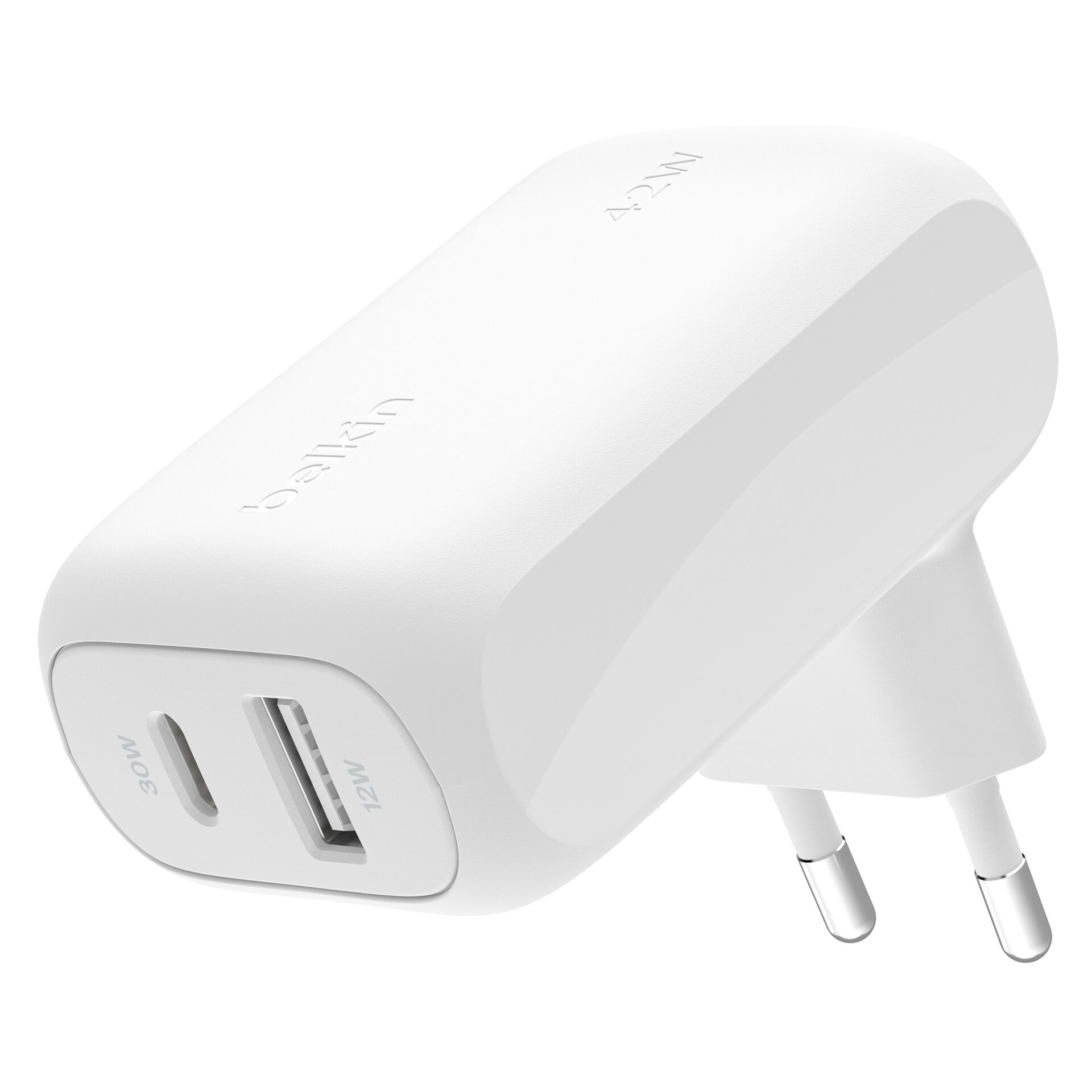 Belkin BOOST Charge 42W Ladeger. 30W USB-C/12W USB-A   WCB009vfWH