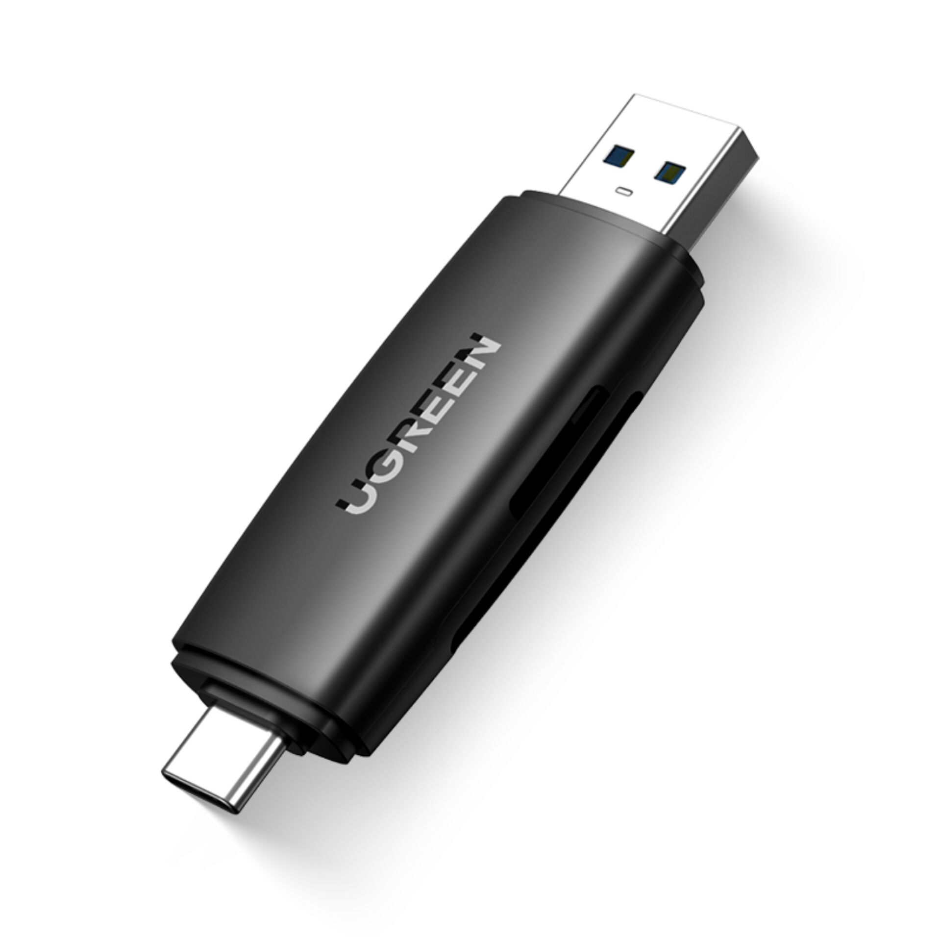 Ugreen 80191 Kartenleser USB 3.2 Gen 1 (3.1 Gen 1) Type-A/Type-C Schwarz