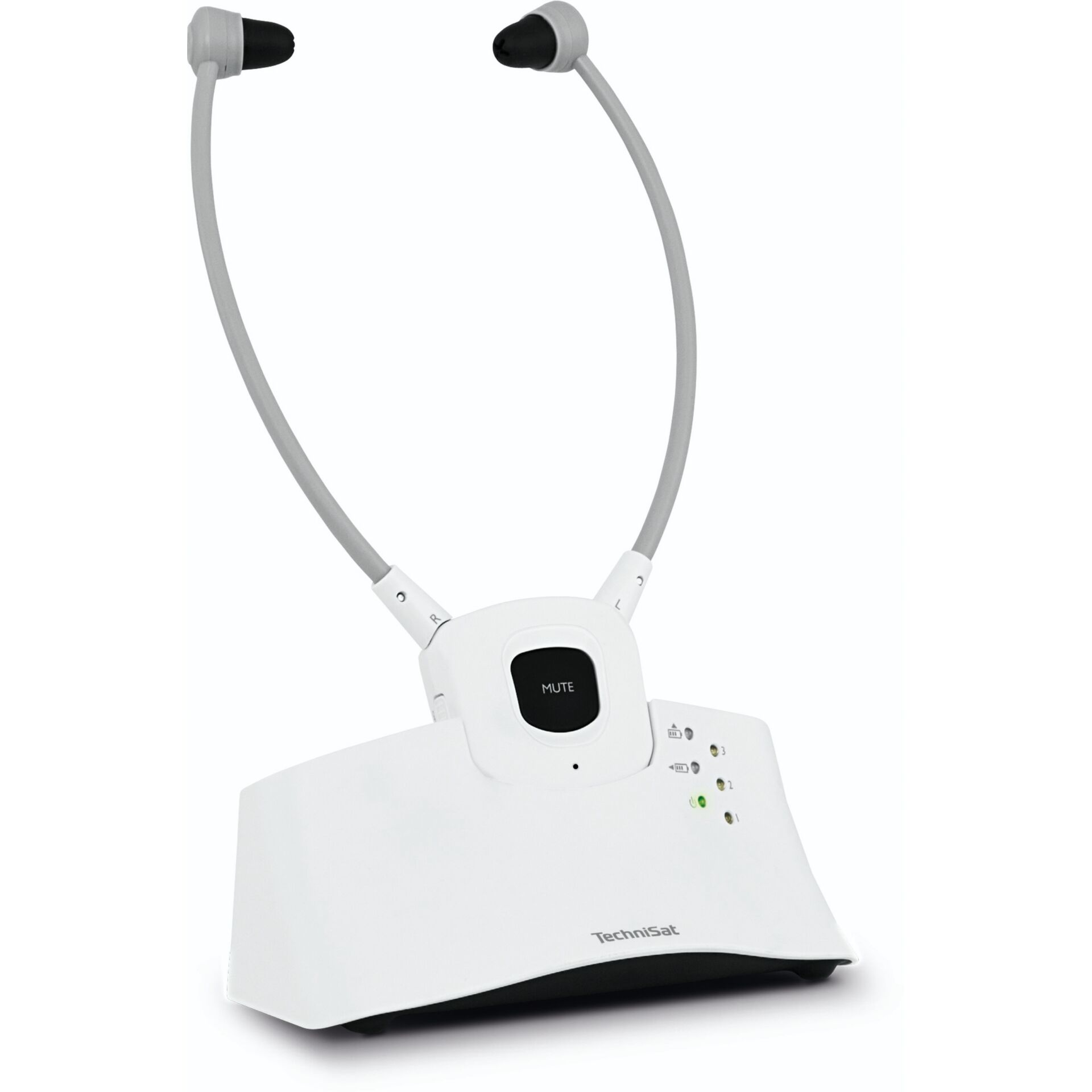 TechniSat StereoMan ISI 3 weiß, Ohrhörer In-Ear, 3.5mm Klinke, Digital Audio In
