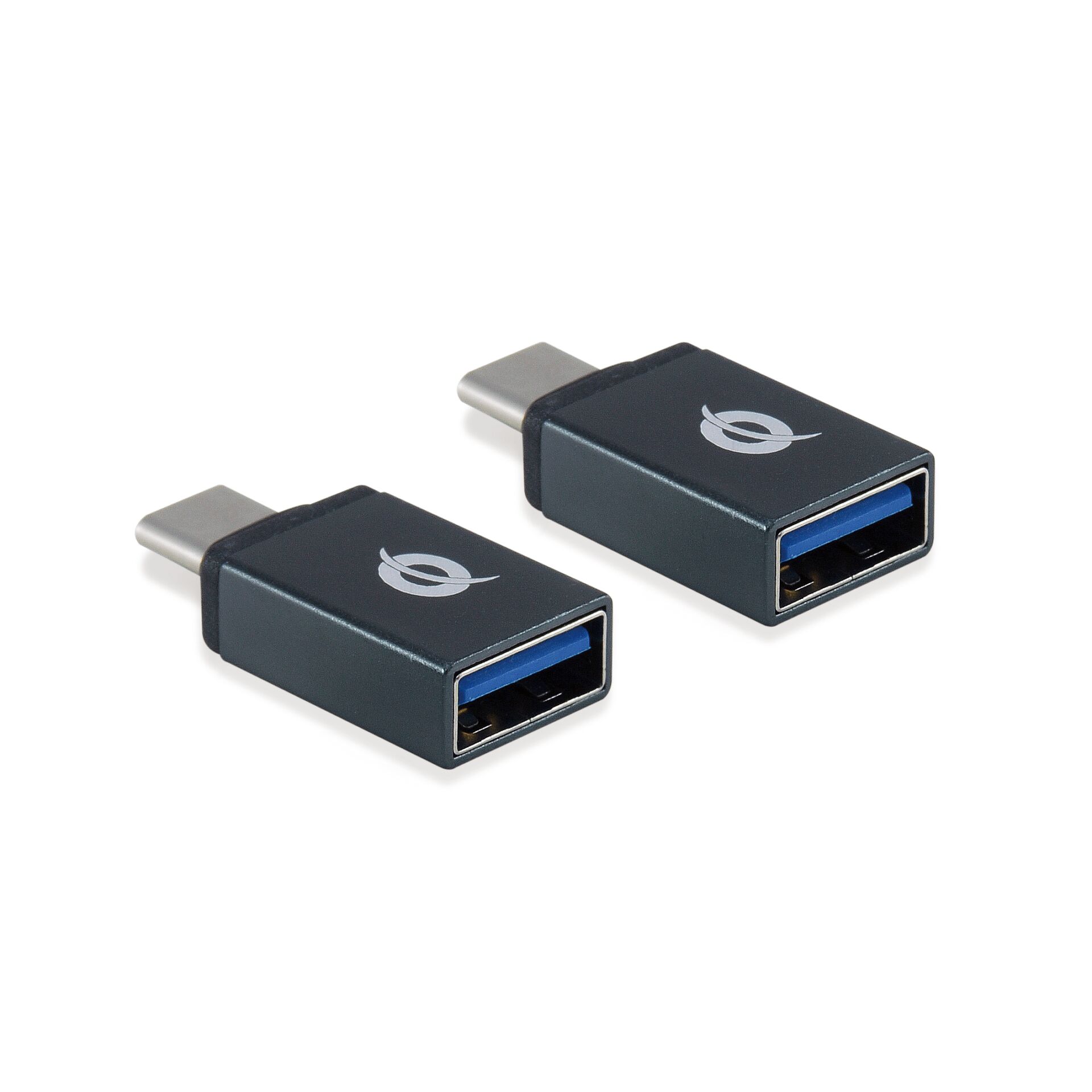 Conceptronic DONN OTG-Adapter für USB-C zu USB-A 2er Pack 