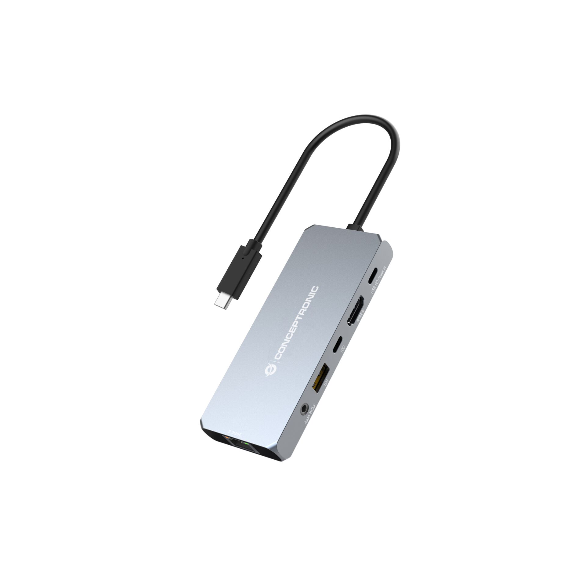 Conceptronic 6-in-1 USB4 Multiport-Adapter, USB4 [Stecker] 