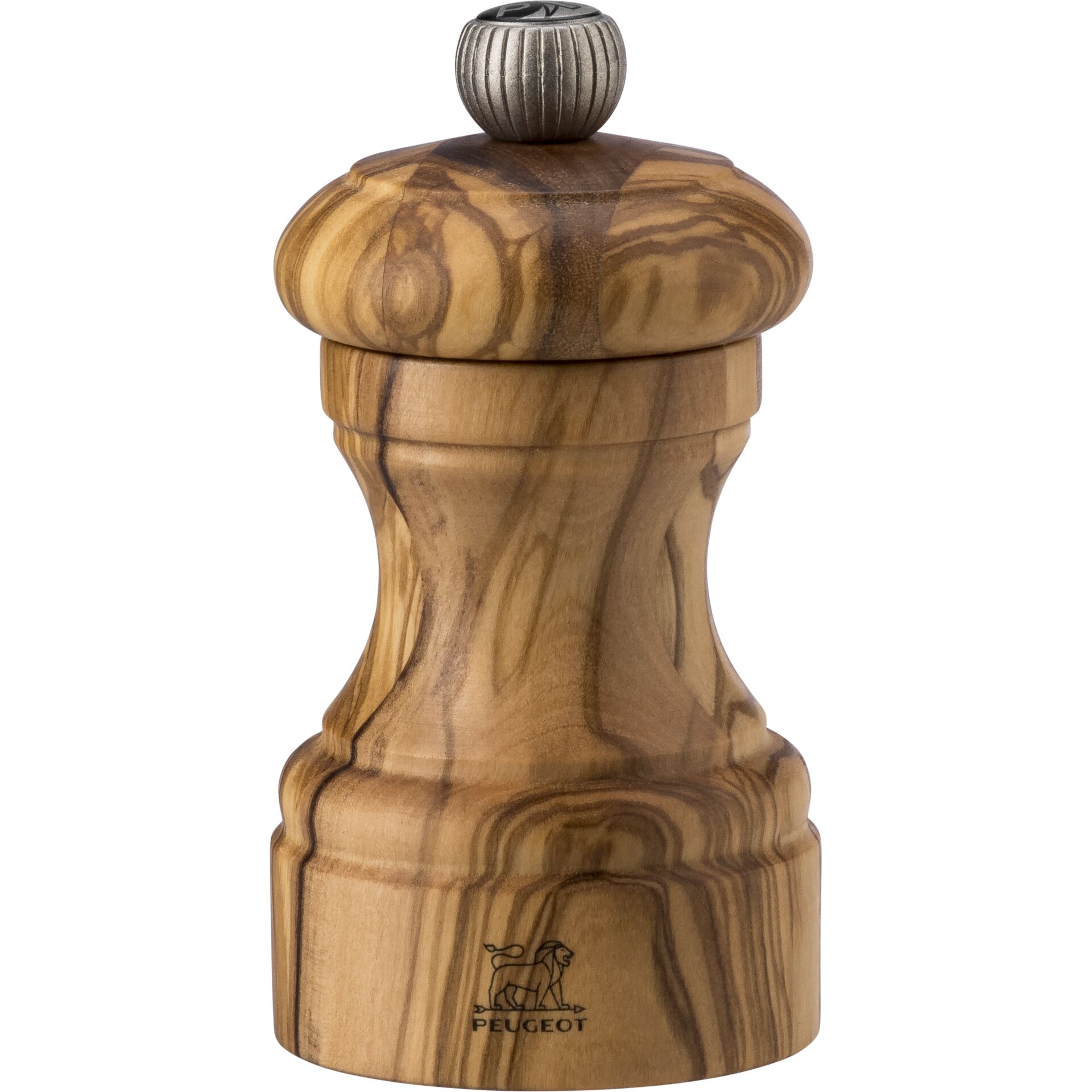 Peugeot Bistro Pfeffermühle 10 cm Hellbraun aus Olivenholz