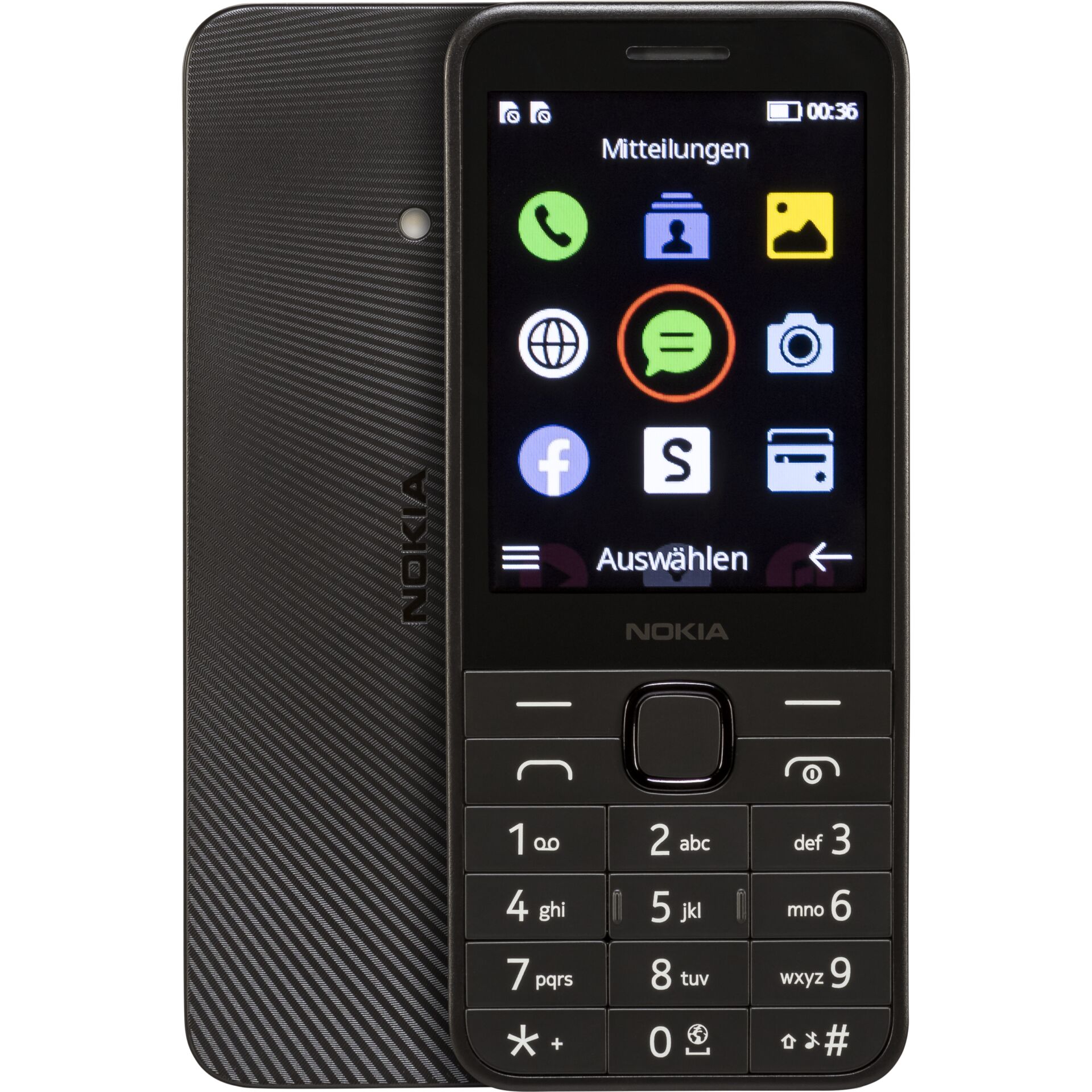 Nokia 215 4G (2024) schwarz 