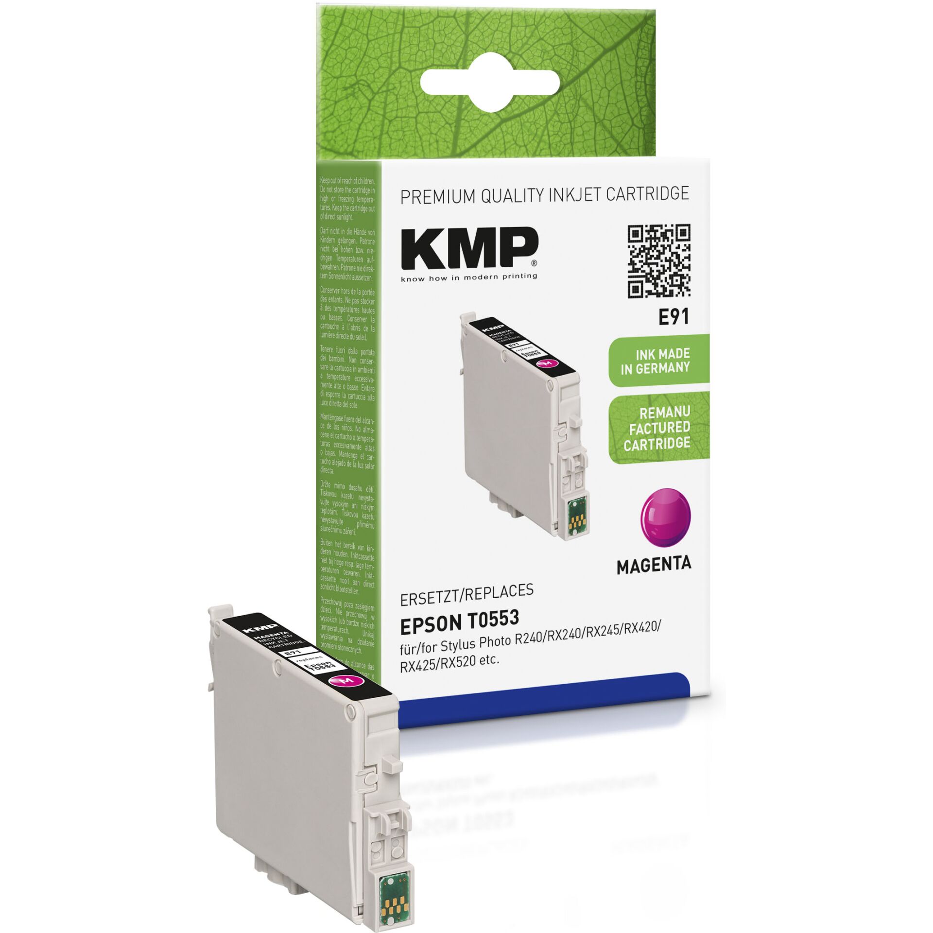 KMP E91 Druckerpatrone 1 Stück(e) Magenta