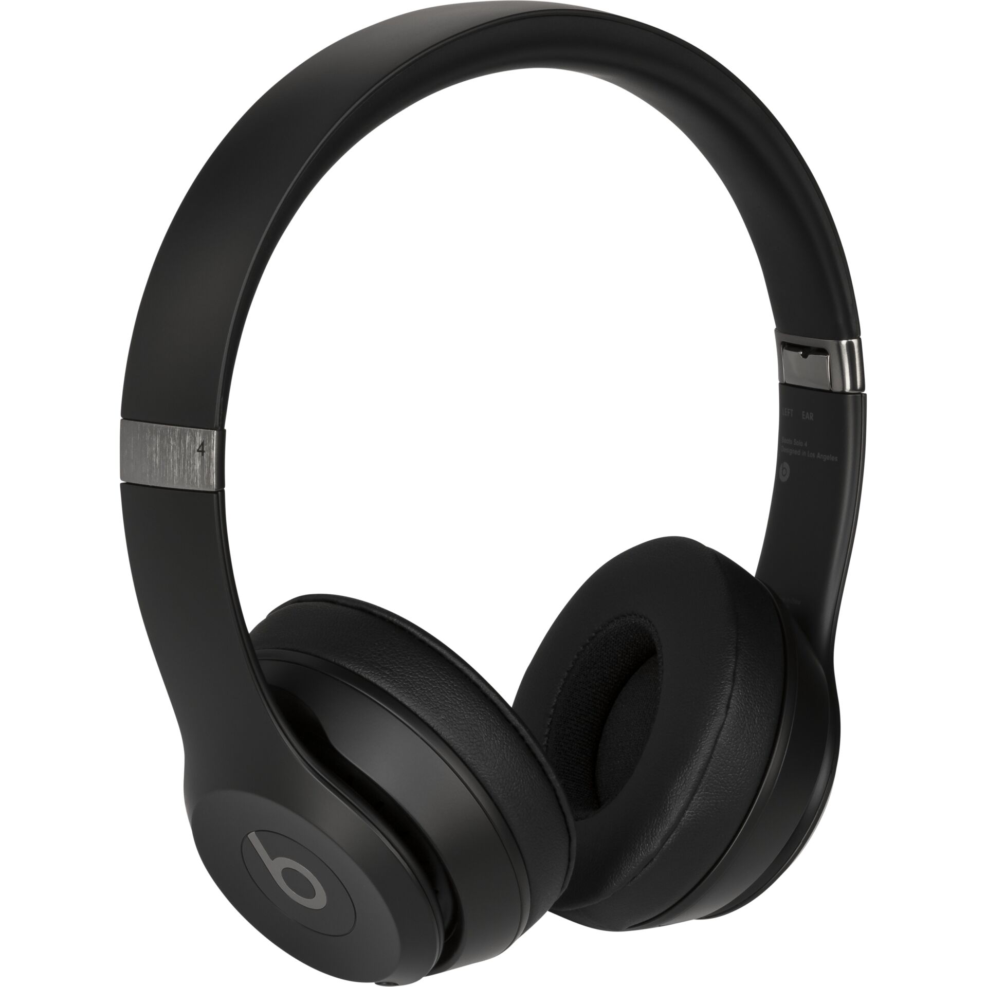 Apple Beats Solo 4 Matte Black, Kopfhörer On-Ear, 3.5mm Klinke, USB-C