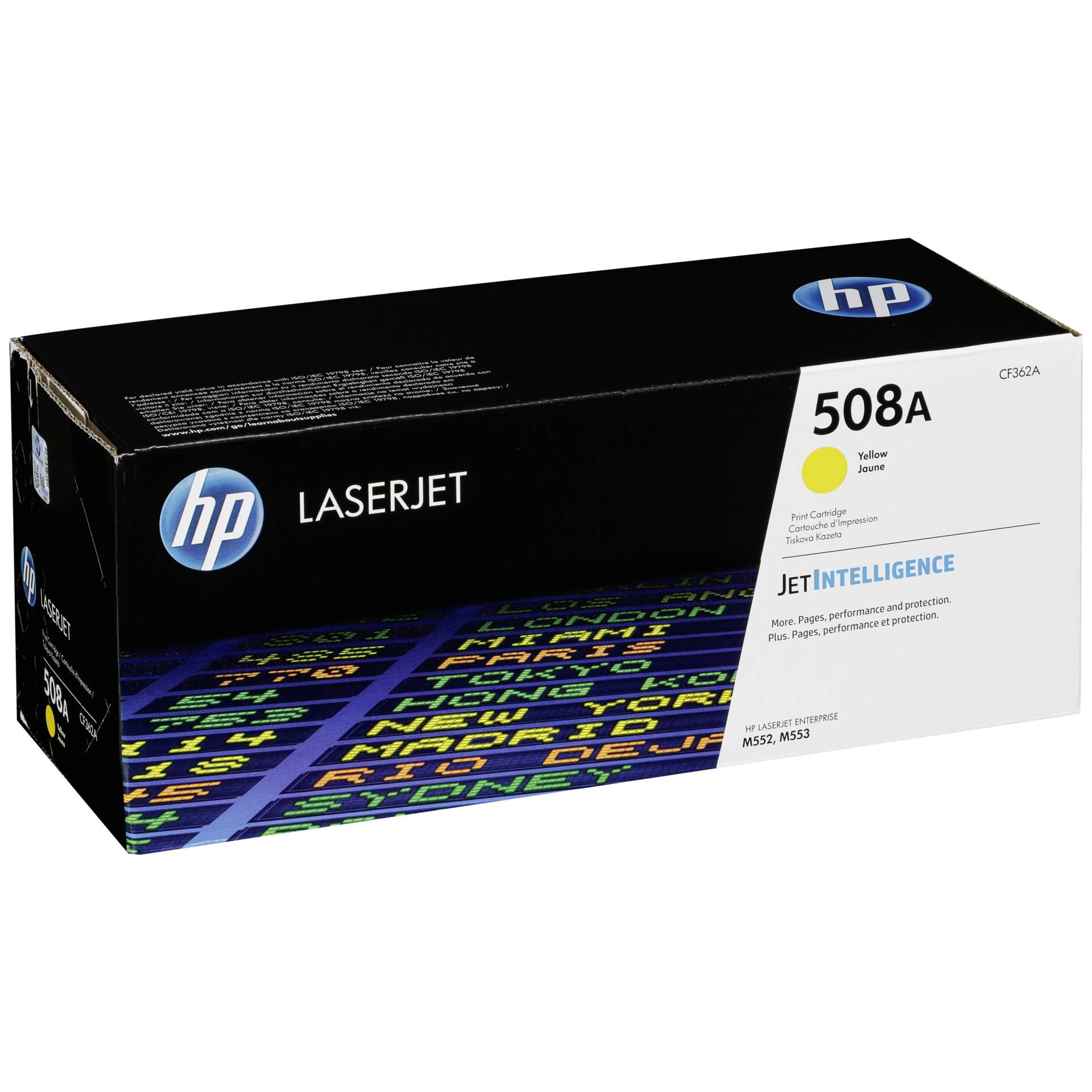 HP Toner 508A gelb 