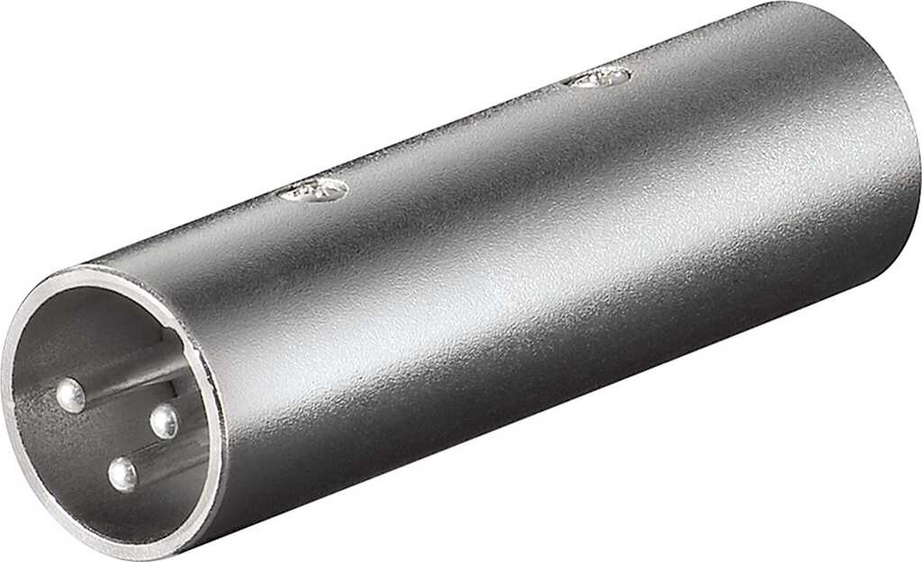 Goobay 27460 Kabeladapter XLR Silber