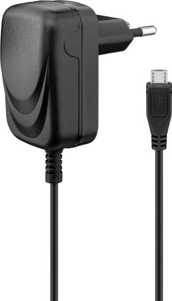 Goobay Micro-USB-Ladegerät (5 W) universelles Ladegerät für Geräte mit Micro-USB-Anschluss