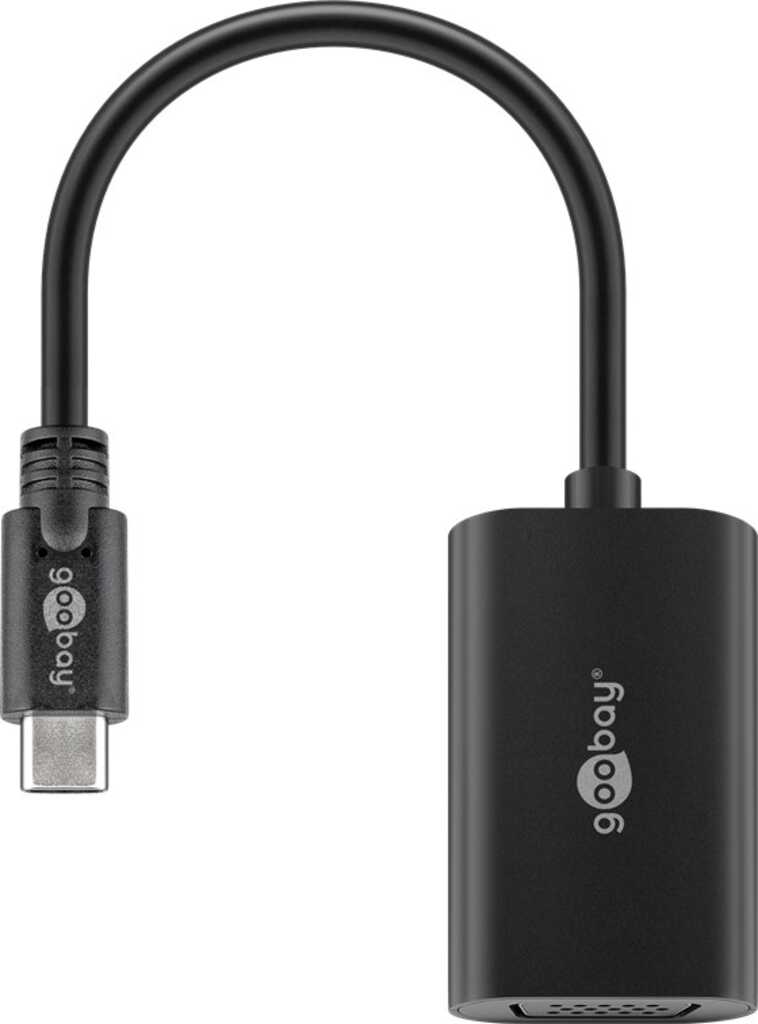 0,2m USB-C auf VGA Adapter USB-C-Stecker <-> VGA-Buchse (15-polig)