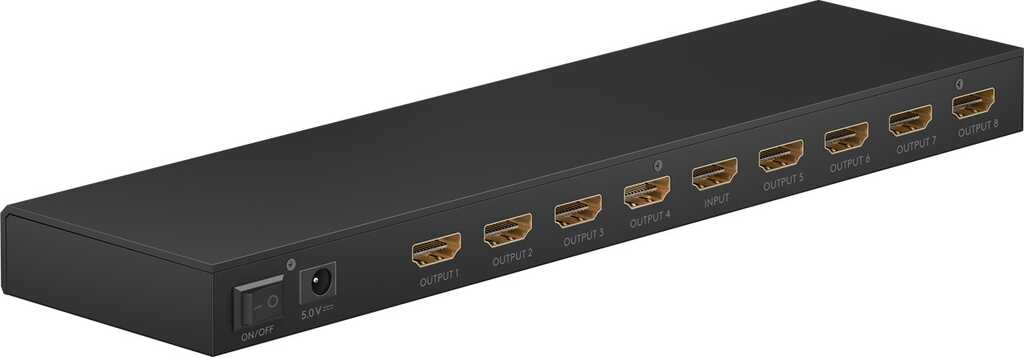 Goobay 58484 Videosplitter HDMI 8x HDMI