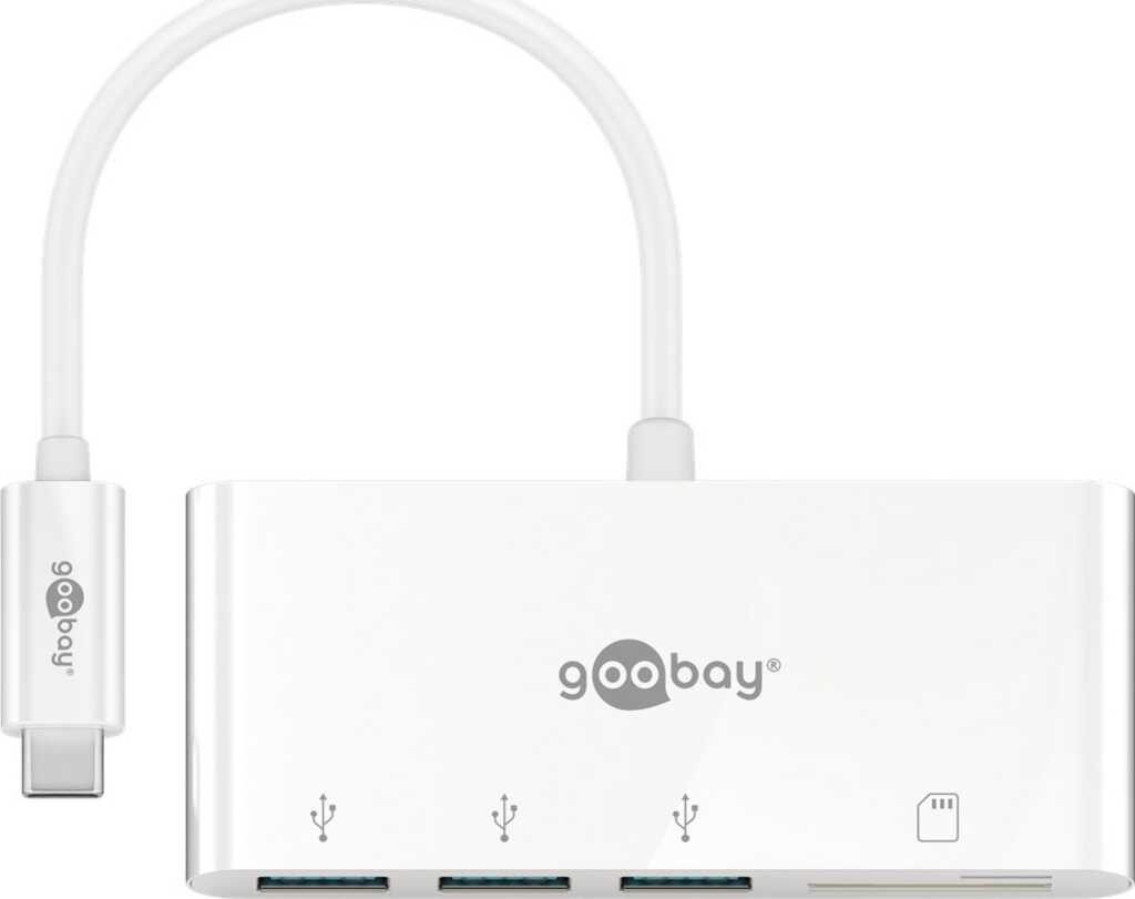 goobay USB-C Multiport Adapter CardReader 