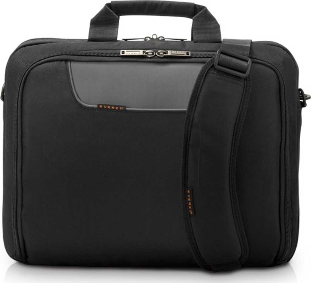 Everki Advance ECO (EKB407NCH-ECO) Laptoptasche für Geräte bis 16 Zoll - hergestellt aus Plastikflaschen