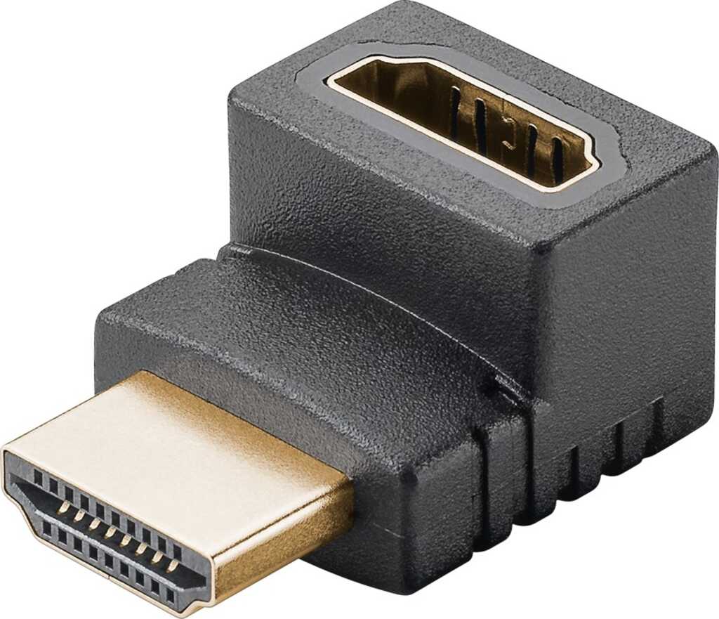 Goobay 65744 Videokabel-Adapter HDMI Typ A (Standard) Schwarz