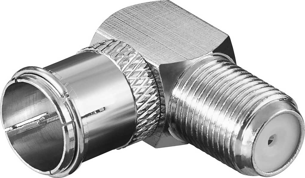 Goobay 67312 Kabeladapter F Silber