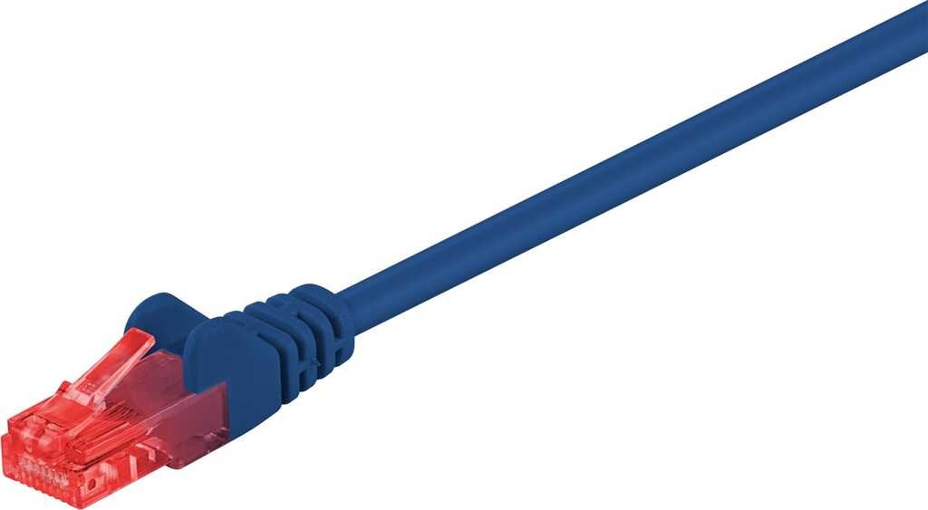 5m Patchkabel Cat.6 U/UTP blau (10 Gbit/s/ 250 MHz) goobay