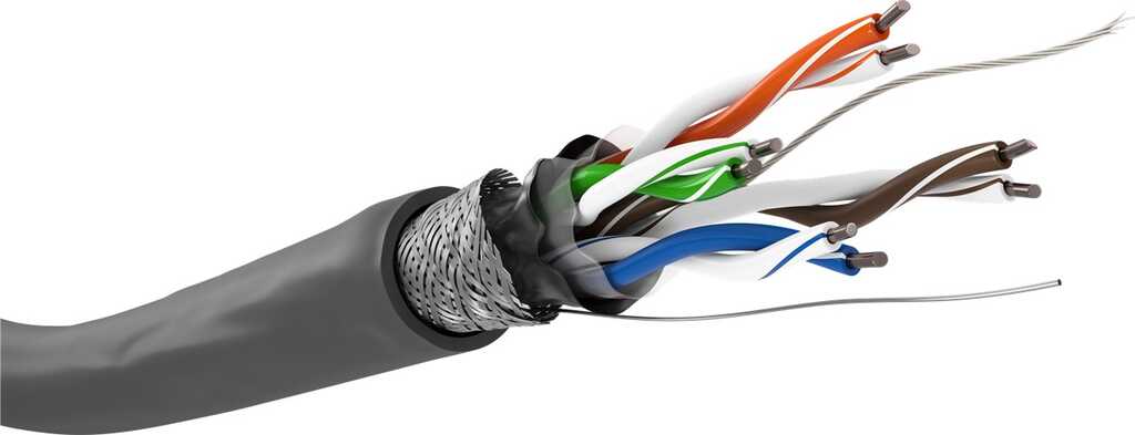 305m Netzwerkkabel Cat.5e SF/UTP goobay CCA 4x2xAWG24/1 Installationskabel