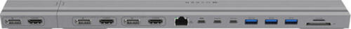 Targus HyperDrive 4K 2 x USB 3.2 Gen 2 (3.1 Gen 2) Type-C Silber
