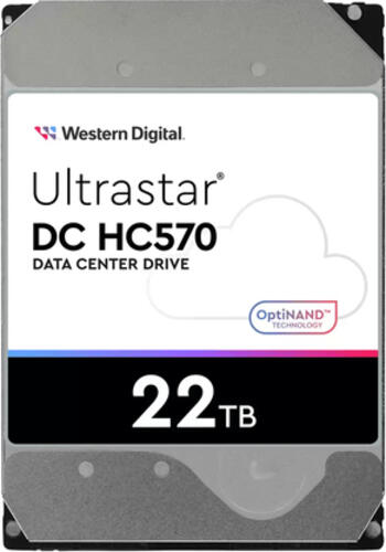 Western Digital Ultrastar DC HC570 Interne Festplatte 22 TB 7200 RPM 512 MB 3.5 SAS