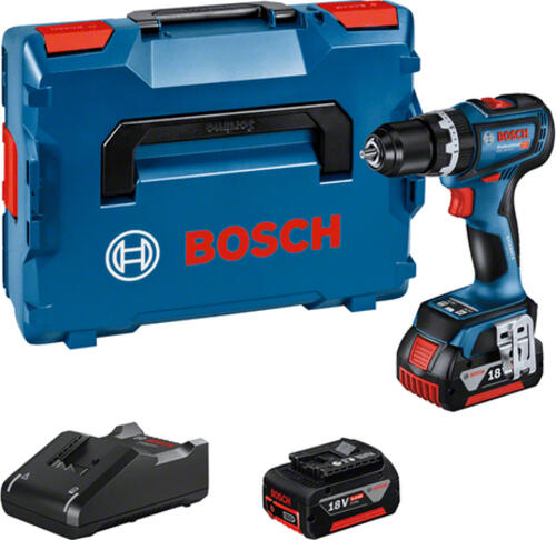 Bosch GSB 18V-90 C 2100 RPM Schwarz, Blau