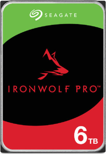 Seagate IronWolf Pro ST6000NT001 Interne Festplatte 6 TB 7200 RPM 256 MB 3.5