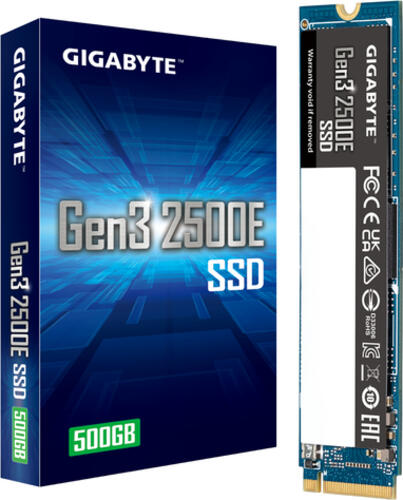 Gigabyte Gen3 2500E SSD 500GB M.2 PCI Express 3.0 NVMe