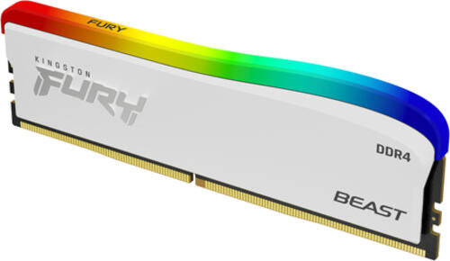 Kingston Technology FURY 16GB 3200MT/s DDR4 CL16 DIMM Beast weiß RGB SE