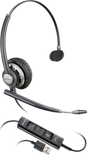 POLY EncorePro 715 USB-A Monaurales Headset TAA