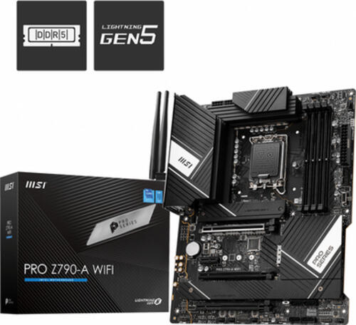 MSI PRO Z790-A WIFI Motherboard Intel Z790 LGA 1700 ATX