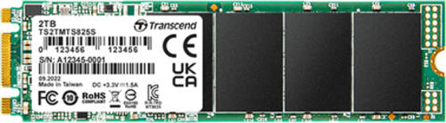 Transcend M.2 SSD 825S 2 TB Serial ATA III 3D NAND