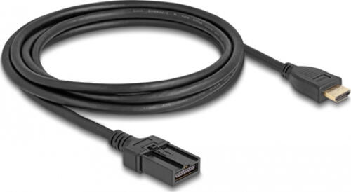 DeLOCK HDMI Automotive Kabel HDMI-A Stecker auf HDMI-E Stecker 3 m 4K 60 Hz