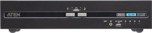 ATEN 2-Port USB DVI Dual Display Secure KVM-Switch mit CAC (PSD PP v4.0-konform)