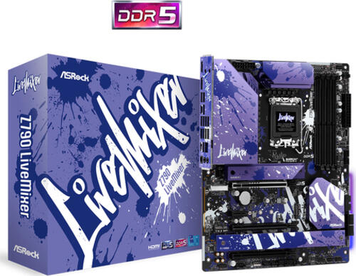 Asrock Z790 LiveMixer Intel Z790 LGA 1700 ATX