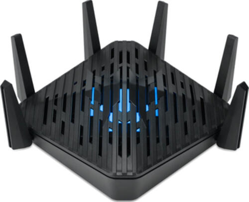 Acer Predator Connect W6 Wi Fi 6E WLAN-Router Gigabit Ethernet Tri-Band (2,4 GHz/5 GHz/6 GHz) Schwarz