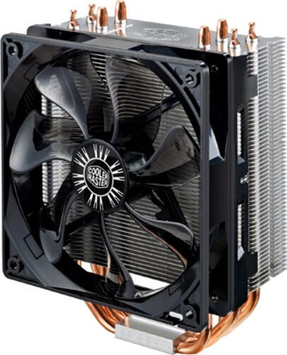 Cooler Master Hyper 212 Evo Prozessor Kühler 12 cm Aluminium, Schwarz