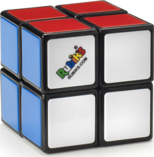 Rubiks Mini 2x2 Zauberwürfel - der 2x2 Cube für Einsteiger ab 8 Jahren und für unterwegs - hohe Qualität, leichtgängiges Handling, leuchtende Farben - Original Cube