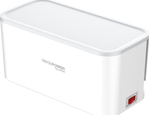 RealPower PowerBox 522 Verlängerungskabel 1,5 m 5 AC-Ausgänge Drinnen Weiß