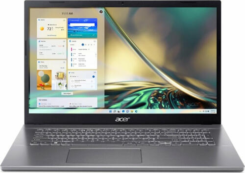 Acer Aspire 5 A517-53-58RH Intel Core i5 i5-1235U Laptop 43,9 cm (17.3) Full HD 8 GB DDR4-SDRAM 256 GB SSD Wi-Fi 6 (802.11ax) Windows 11 Pro Silber