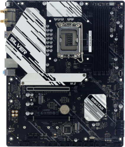 Biostar B760A-SILVER Motherboard Intel B760 LGA 1700 micro ATX