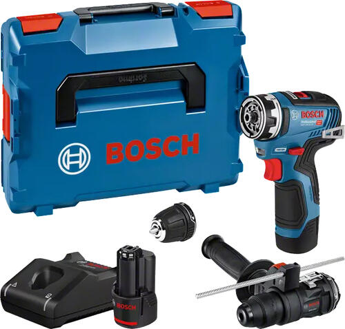 Bosch GSR 12V-35 FC PROFESSIONAL 1750 RPM 590 g Schwarz, Blau, Rot