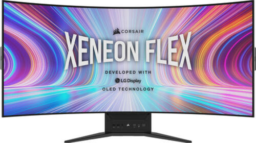 Corsair XENEON FLEX Computerbildschirm 114,3 cm (45) 3440 x 1440 Pixel OLED Schwarz