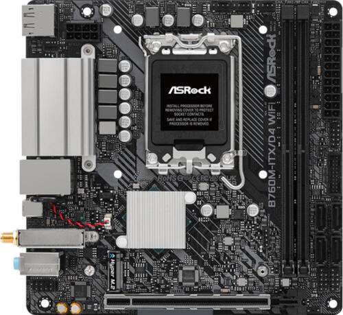 Asrock B760M-ITX/D4 WiFi Intel B760 LGA 1700 mini ITX