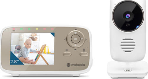 Motorola VM483 Baby-Videoüberwachung 300 m FHSS Gold, Weiß