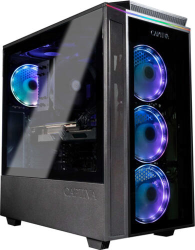 CAPTIVA Highend Gaming R73-442 AMD Ryzen 5 7600X 16 GB DDR5-SDRAM 1 TB SSD NVIDIA GeForce RTX 4070 Ti Desktop PC Schwarz